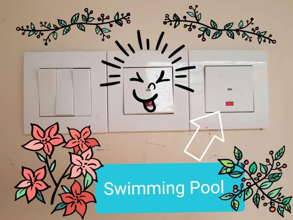 Swimming Pool Party House Apartment Batu Pahat Exterior photo
